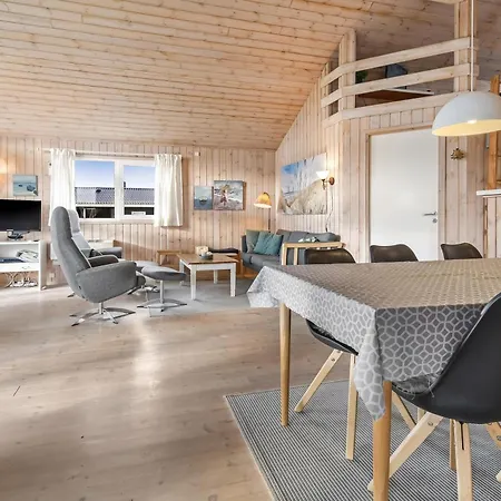 Flot I Vejlby Klit Sj840 度假居 哈博尔